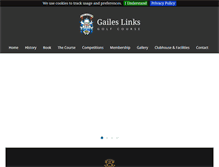 Tablet Screenshot of gaileslinks.co.uk